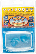 Medium – Non-Vented Doc’s Proplugs – Blue – Non-LEASHED – Reusable Earplugs for Swimming, Bathing, Light Industrial Use | Blocks Water, Noise, & Irritation | Made in USA