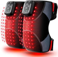LTW Knee Massager with Heat and Red Light, Cordless Heated Knee Brace with 3 Heat/3 Vibration/5 Light Levels, 72 Red Lights, 5000mAh Massager for Knee Elbow Shoulder(2 Pack)