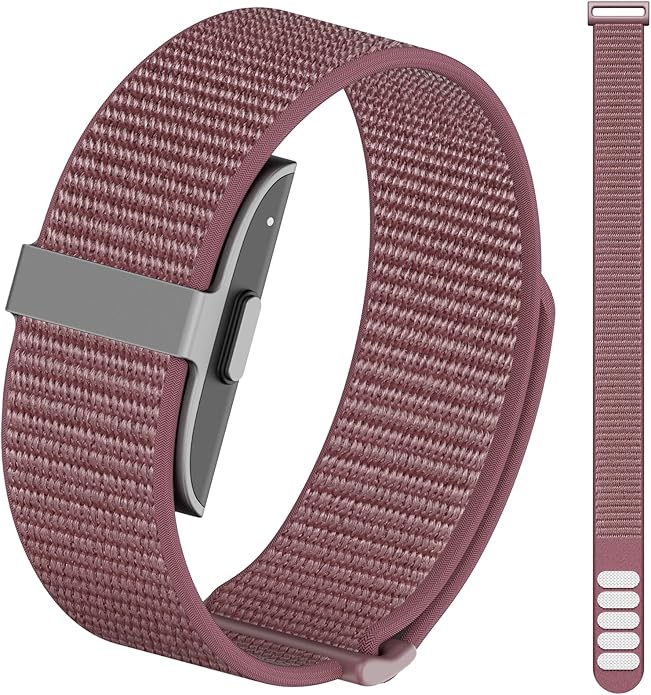 Nylon Loop Sport Replacement Bands Compatible with Hume Health Band, Soft Breathable Adjustable Wrist Band for Hume Band Replacement Strap Wristband for Fitness Tracker Women Men