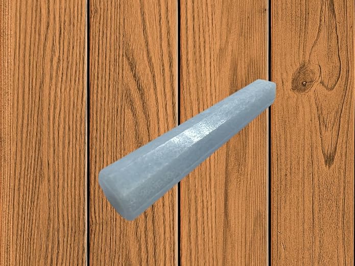 WholesaleGemShop 3 Inch Gemstones Obelisk Tower Jumbo Facet Aura Rock Crystal Natural Polished Earth Wand Spirit