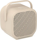 Pure Enrichment PureZone DUO Tabletop Air Purifier – True HEPA, Dual Direction Airflow, 3-Stage Filtration Captures Dust, Smoke, Odors - Large Rooms up to 615 sq. ft. (Sweet Oat)