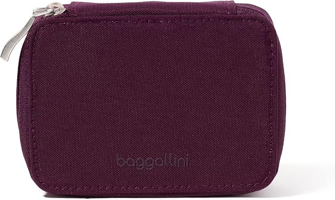 Baggallini Travel Pill Case - Lightweight 3x4 Inch Pill Organizer