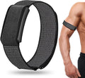 Hook & Loop Sport Nylon Ankle/Arm/Wrist Band Compatible with Amazfit Helio, Quick Release with Cover Design Bicep Strap for Women Men