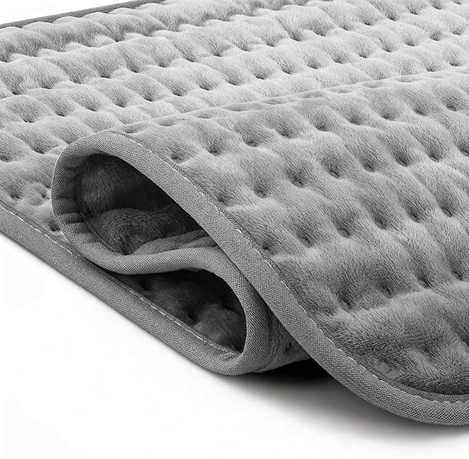 18" x 33" Large Heating Pad for Back, FSA Eligible Heat Pad, CooCoCo HSA Eligible XXXL Heated Pad for Period Cramps, 6 Heat Settings, Auto Off, Moist Heat