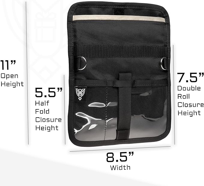 Xtreme Sight Line ~ Faraday Bag for Phones and Other Small Electronics (11" x 9") ~ Data Security for Executive Travel ~ Shoulder Strap Included ~ Tracking/Hacking Defense