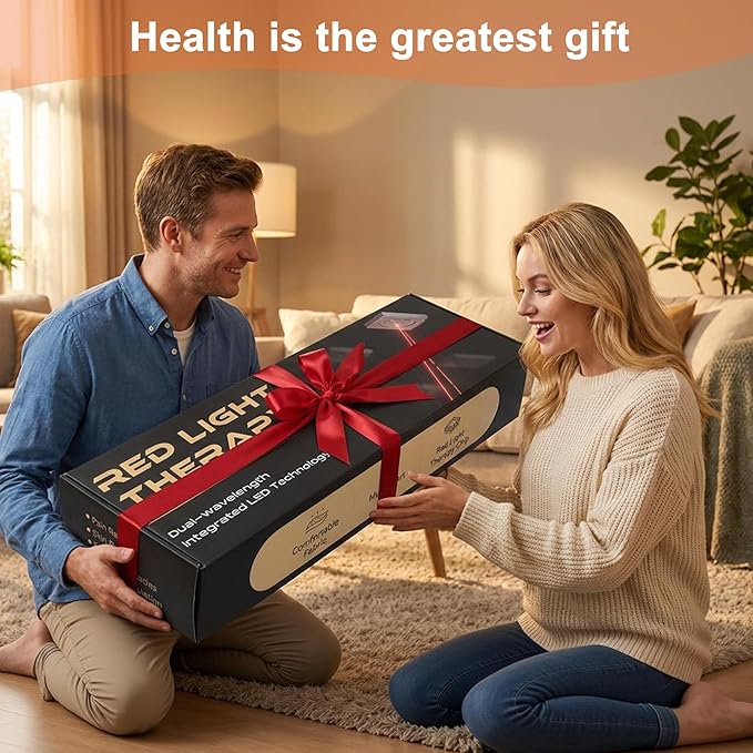 Full Body Red Light Therapy Mat, 74.8"*35.4" Whole Red Light Therapy Pad for Body with 660nm & 850nm, 1260 LEDs redlight Blanket with Adjustable Timer & Intensity, Gifts for Women, Men, and Pets