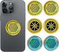 Protection Harmonizer Blocker Stickers for Cell Phones and Electronic Devices, 6 Pack, Multicolor