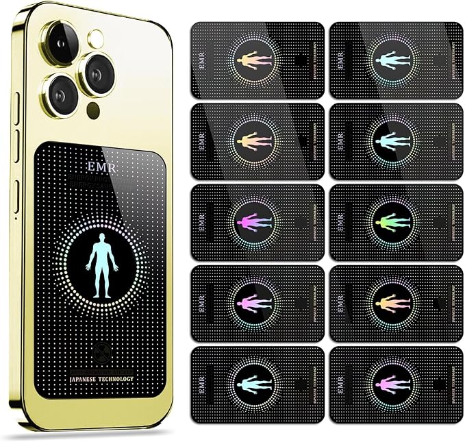 Protection Stickers,Compatible with iPhone/All Smart Phones/Tablets/Laptops/All Electronic Devices, Suitable for Anyone - (10 Pack)