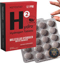 Hydrogen Water Tablets 60CT American Made & Company for Drinking Water 12 PPM Nanobubbles- Travel Friendly