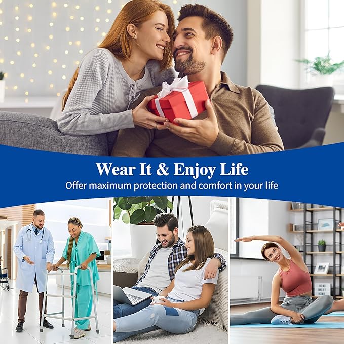 Diabetic Socks for Men,6 Pairs Ankle Mens Diabetic Socks,Diabetic Neuropathy Socks for Men Size 9-11/10-13/13-15.