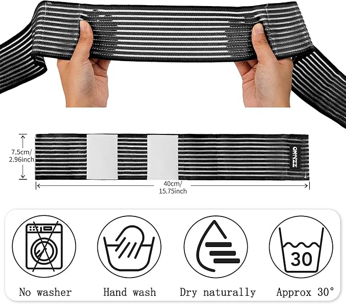 ONTYZZ Adjustable Calf Compression Bandage Support Knee Wraps Elastic Sports Knee Bands for Ankle Elbow Wrist Replacement