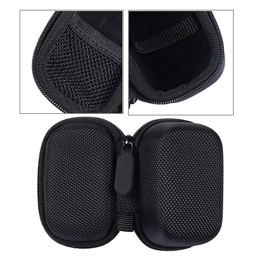 Hard Storage Case Bag for Fingertip Pulse Oximeter fits for Innovo Deluxe/Santamedical/Concord Sapphire Blood Oxygen Saturation Monitor, Black