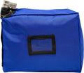 Large Medicine Bag Includes Pill Box and Removable Clear Bags, Prescription Bottle Organizer, Travel Carry Case, Combination Lock,12" x 10" x 2" (Royal Blue)