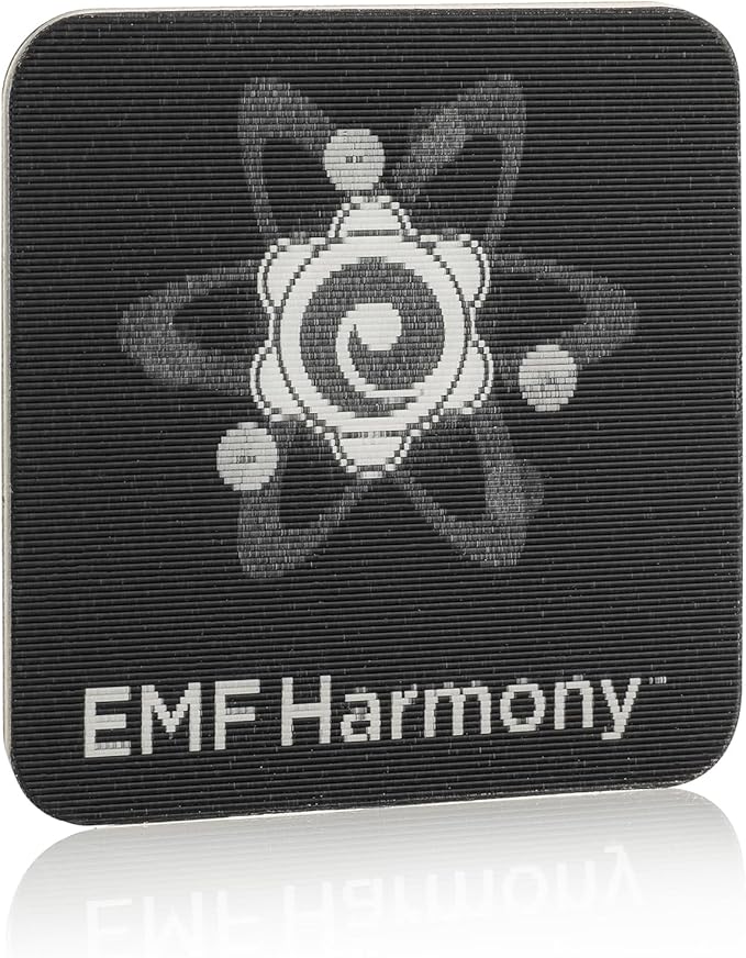 EMF Harmony Harmonizer Plus Phone Sticker – 1.2" Stainless Steel Adhesive Disc for Phones & Devices, Reusable Accessory for Daily Peace of Mind in The Modern Age