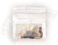 Pill Bags for Travel Pill Pouches 3 x 2.75 inch Pack of 130 Travel Pill Organizer for Medicine with Write on Label Clear Ziplock Seal Waterproof BPA Free