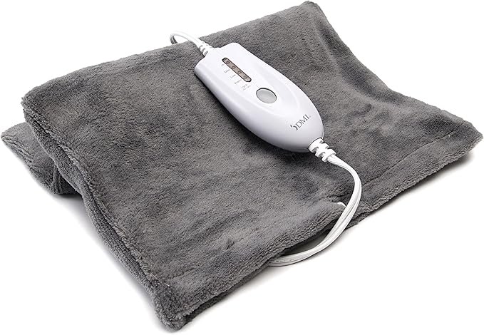 DMI Heating Pad for Pain Relief with 4 Heat Options & Moist Heat for Back Pain Relief,FSA and HSA Eligible,Neck and Shoulders,Muscle Aches,Arthritis,Period Cramps,9ft Cord,14.5 x 12 ',Medium