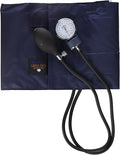 MABIS Precision Series Aneroid Sphygmomanometer Manual Blood Pressure Set with Calibratrated Nylon Cuff and Carrying Case, Thigh, Latex Free