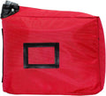 Large Medicine Bag Includes Pill Box and Removable Clear Bags, Prescription Bottle Organizer, Travel Carry Case, Standard Lock,12 x 10 x 2 Inch (Red)