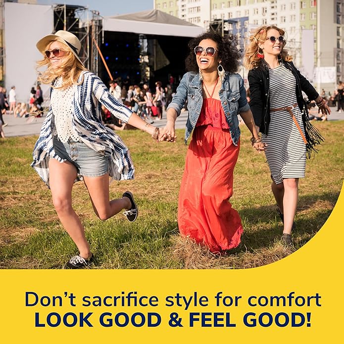 Dr. Scholl's Love Your Flats & Sandals 3/4 Length Insoles, All-Day Comfort, Relieve & Prevent Shoe Discomfort, Absorbs Shock, Arch Support