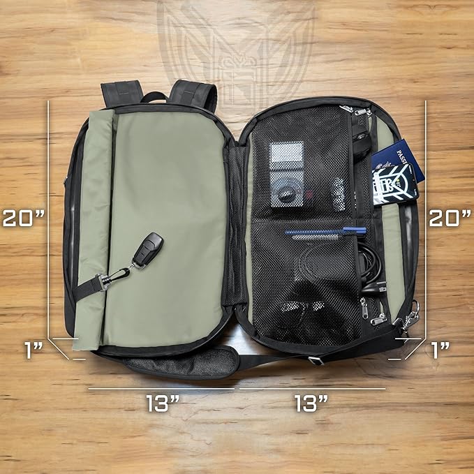 Xtreme Sight Line ~ FLEX Faraday Bag/Small LITE Faraday Bag Combo ~ Tracking/Hacking Defense ~ Stone