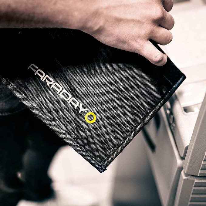 Faraday Defense Non-Window Faraday Bag Jacket for Phones | Fast, Easy Access for Device Shielding - Law Enforcement & Military, Travel & Data Security, Executive Privacy, Anti-Tracking Anti-Hacking…