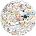 BulbaCraft 100Pcs Sheep Stickers, Lamb Stickers, Sheep Gifts for Women, Lamb Party suppliess, Gifts for Women & Men