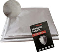 Faraday Fabric Nickel Copper Military Grade Blocking Cloth 43.3"x59" - Material Protection for DIY Cage, Box, Curtains, WiFi, GPS