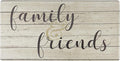 J&V TEXTILES Anti Fatigue Kitchen Mat for Floor, Embossed Themed Cushioned Kitchen Runner Rug Mat, Non Slip, Easy Wipe Clean, 1/2 Inch Thick (20x39 inches, Family & Friends)