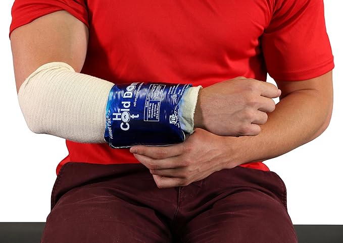 Relief Pak 11-1531 Donut Cold and Hot Compression Sleeve, Small
