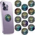 Zonon 18 Pieces Emf Stickers Emf Blocker for Cell Phone Radiation Equipment Neutralizers Devices Accessories for Laptops Computers (Mysterious)