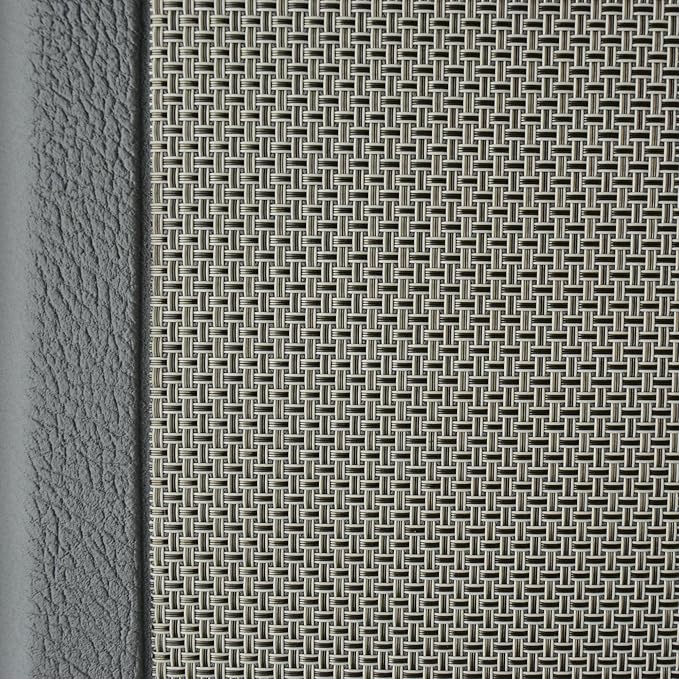iCustomRug Ergonomic Anti Fatigue Kitchen Mat with Durable textalene Surface, for Comfort While Standing in Kitchen, Bathroom, Workstation Memory Foam Mat 39"×20"×0.50" (L×W×H) in Grey