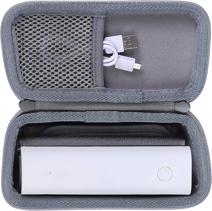 Aenllosi Hard Carrying Case Compatible with Withings BPM Connect Wi-Fi Smart Blood Pressure Monitor,Holder for Wireless Blood Pressure Monitor(Case Only)