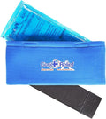 Pain Relief Ice Pack with Compression Strap for Hot & Cold Therapy - Long Lasting Reusable Gel Pack for Injuries | Use as Heat Wrap or Cold Pack for Wrist, Hand, Neck, Ankle, and Calves (6" X 12")