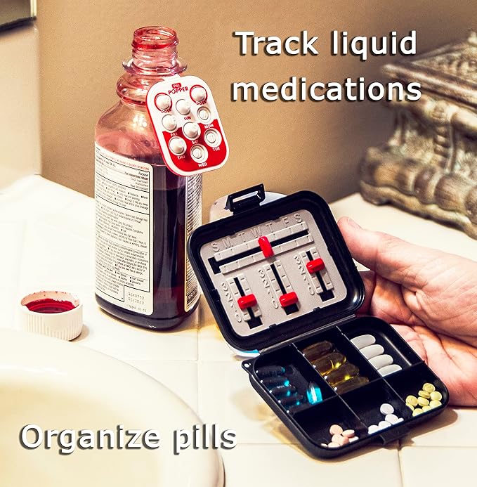 Pill Popper - Memory Aid Medication Dose Tracker (Bundle)