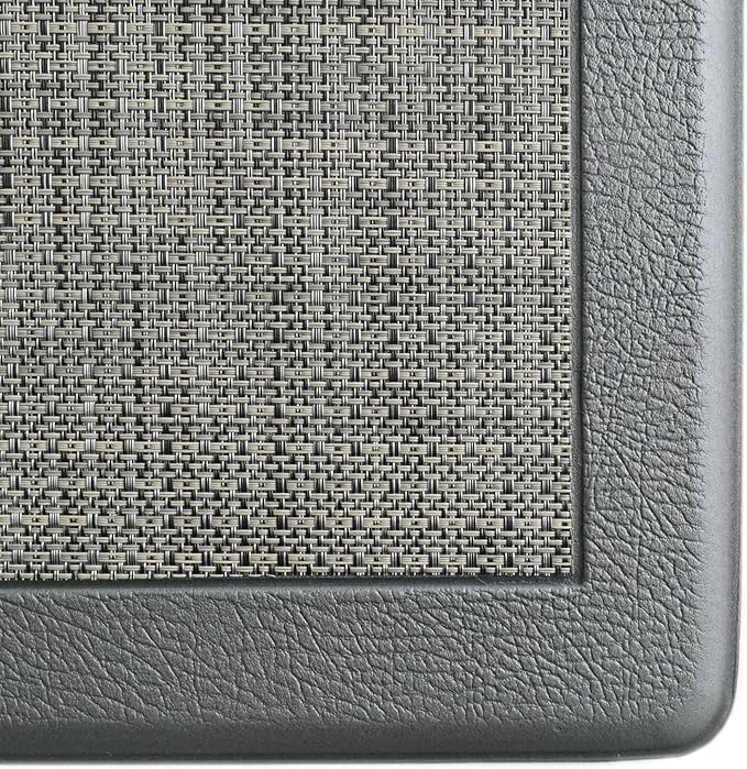 iCustomRug Ergonomic Anti Fatigue Mat, for Comfortable Standing in Kitchen, Bathroom, Workstation Memory Foam Mat 39"×20"×0.50" (L×W×H), Set of 2, in Stone