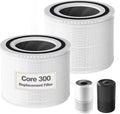 Core 300-RF Replacement Filter for LEVOIT Core 300, Core300-P, Core 300S VortexAir Air Purifier, 3-in-1 HEPA Activated Carbon