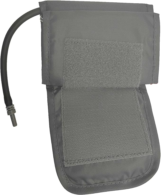 Extra Large Cuff Compatible with Omron 9"-20.5" Inches (22-52CM) XL Blood Pressure Adult ARM BP Replacement Cuff for Big ARM, Grey (Extra Large+ 5 Connectors)