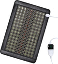 Jade Heating Pad for Back, Far Infrared Heating Pad, Smart Controller with Memory Function, Heating Pads with Travel Bag and Auto Shut Off, 31.5 x 21 inches