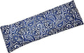 Microwavable Corn Filled Heating Pad and Cold Pack/Washable 100% Cotton Cover (Bandana - Navy, 5.25in W x 17.25in L)