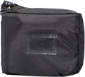 Large Medicine Bag Includes Pill Box and Removable Clear Bags, Prescription Bottle Organizer, Travel Carry Case, Standard Lock,12 x 10 x 2 Inch (Black)