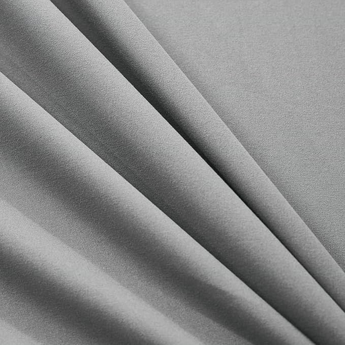 WenBags Waterproof Fitted Bed Sheets,Mattress Protector for Home & Hospital Care Beds, Soft Hospital Bed Sheets with Elastic All Around (1, Gray, King)