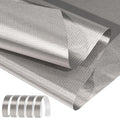 Faraday Fabric 43" x 130"+ 236" L Tape, Military Grade Faraday Cloth for Shielding RFID, EMP, EMF, EMI, 5G, WiFi, Bluetooth, GPS, Prevents Radiation and electromagnetic Interference.