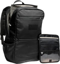 Xtreme Sight Line ~ Xecutive Transport Faraday Backpack/Small LITE Faraday Bag Combo ~ Shoulder Strap Included ~ Tracking/Hacking Defense ~ Stone