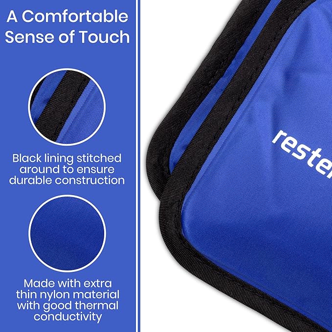 Ice Pack for Injuries Reusable, Soft Gel Flexible - (Large: 11"x14.5") for Hip, Shoulder, Knee, Back - Comfy Cold Pack Compress for Swelling, Bruises, Surgery (Lavender, 1 Pack)