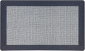 Anti-Fatigue Floor Comfort Mat - 18 x 30 Inch (Clarke Navy) - Non-Slip Kitchen Mats for Floor - Easy to Clean Cushioned Standing Mat for Bathroom & Office Desk - Achim Home Décor
