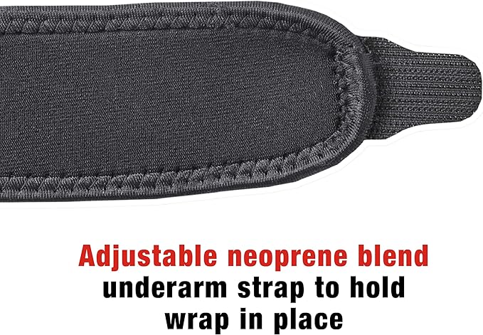 ACE Hot Cold Shoulder Wrap, Adj, Black