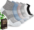Diabetic Socks for Men,6 Pairs Ankle Mens Diabetic Socks,Diabetic Neuropathy Socks for Men Size 9-11/10-13/13-15.