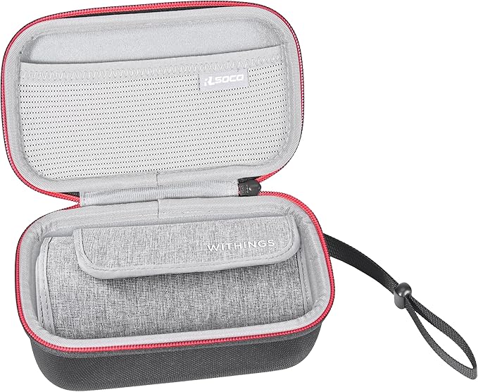 RLSOCO Hard Case for Withings BPM Connect: Wi-Fi Smart Blood Pressure Monitor | Compact Design with YKK Zipper & Scratch Protection (Case Only)