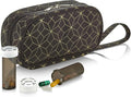 Pill Case and Pills Bottle Organizer - Weekly and Daily Medicine Container Carrier Tote Bag for Weekly Pill Bottles with 3 Extra Daily Bottles