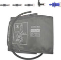 Extra Large Cuff Compatible with Most BP Monitors 9"-21" Inches (22-52CM) XL Blood Pressure Cuff Adult ARM BP Replacement Cuff for Big ARM (Large + 5 Connectors)